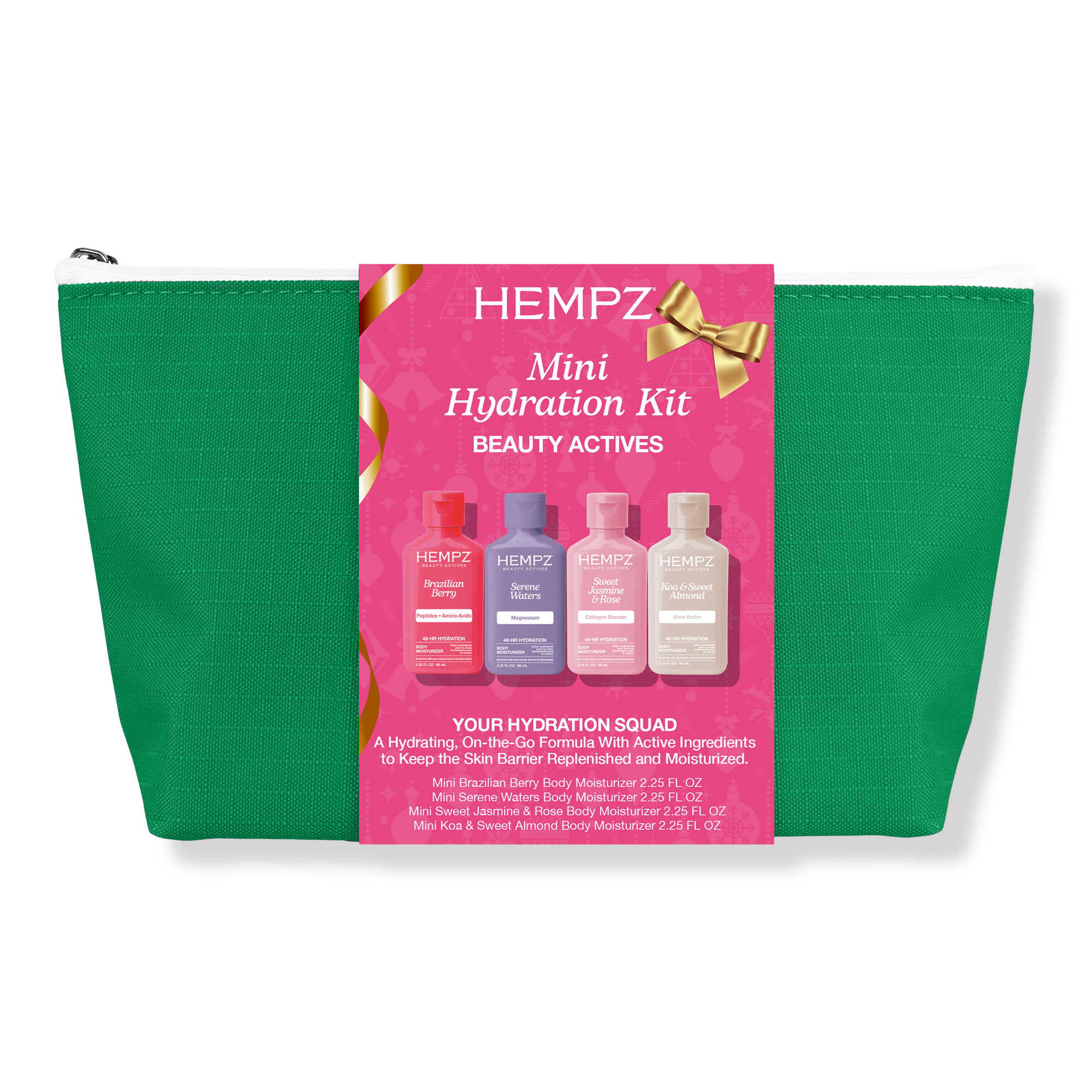 Набор для увлажнения Hempz Holiday Hydration Kit Beauty Actives, мини-версия