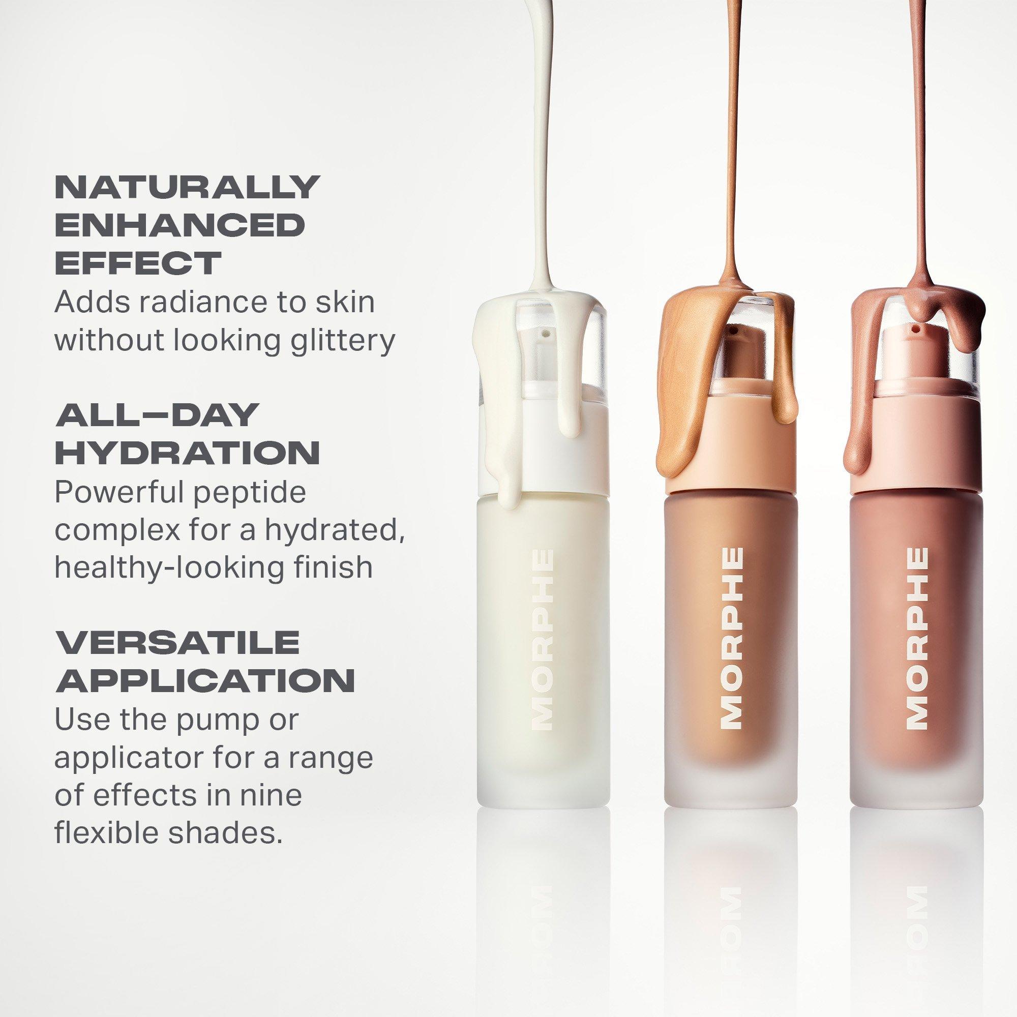 Пептидная сыворотка для сияния кожи Morphe Complexion Boost, цвет: Glaze — фото 5
