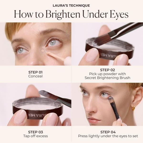 Laura Mercier Awaken Your Eyes Secret Brightening Powder & Brush Gift Set #5