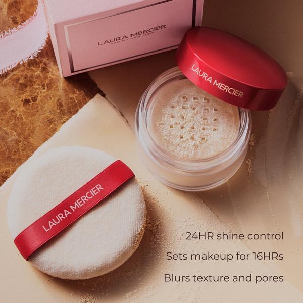Laura Mercier The Finishing Touch Translucent Loose Setting Powder & Velour Puff Gift Set #3