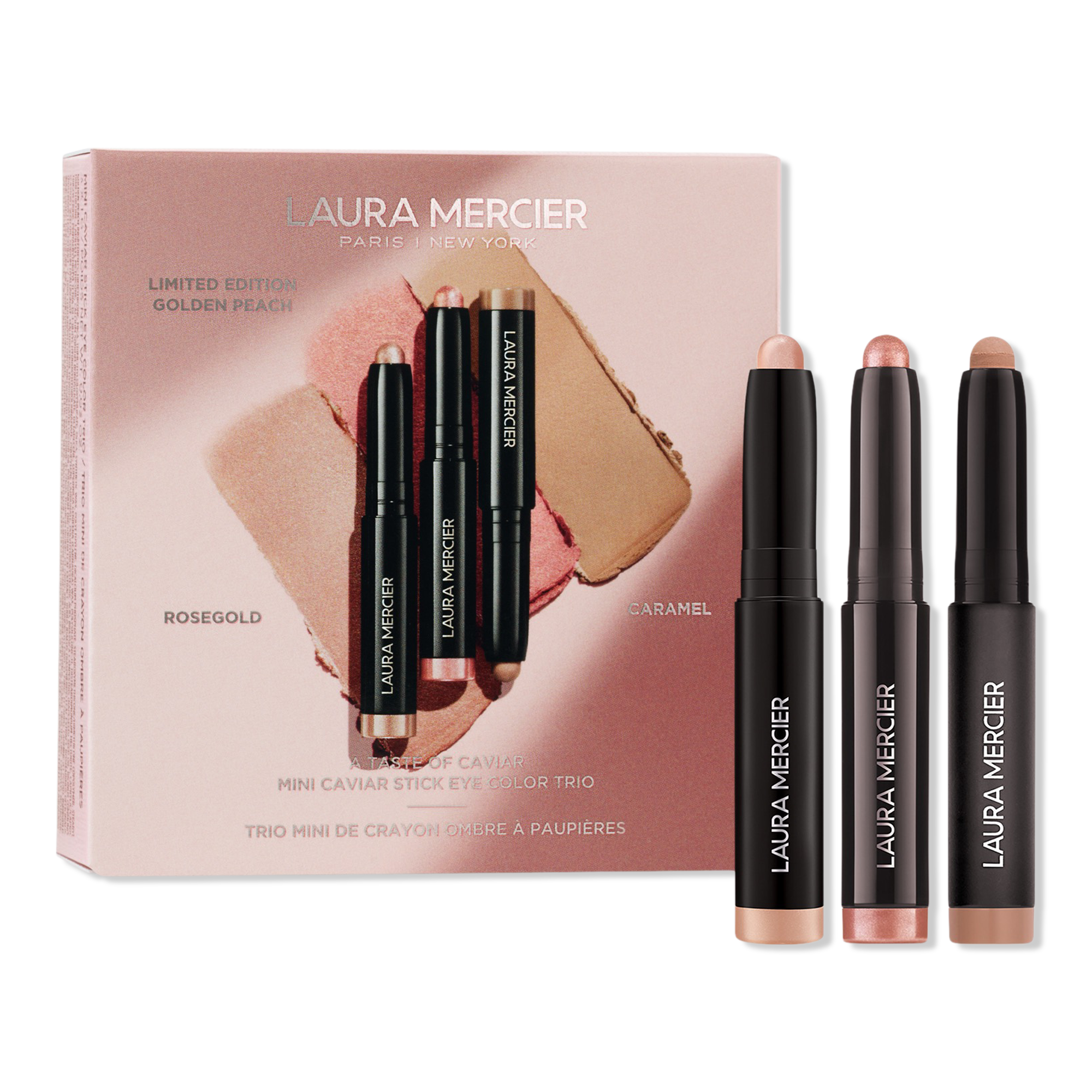Laura Mercier A Taste of Caviar Mini Caviar Stick Eye Shadow Trio Gift Set #1