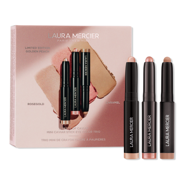 Laura Mercier A Taste of Caviar Mini Caviar Stick Eye Shadow Trio Gift Set #1
