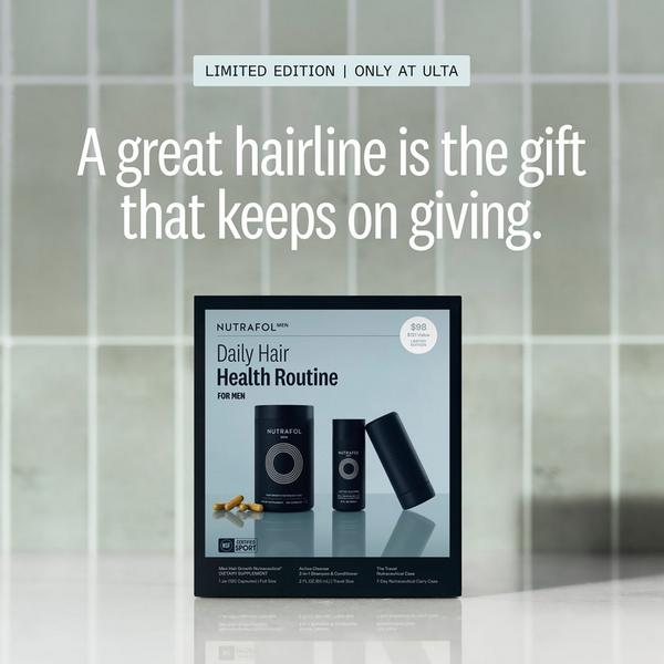 NUTRAFOL Men Daily Hair Health Routine Set #7
