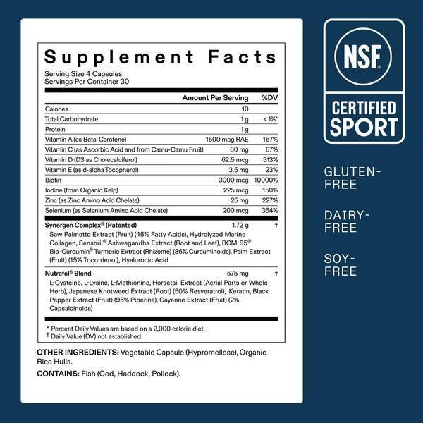 NUTRAFOL Men Daily Hair Health Routine Set #8