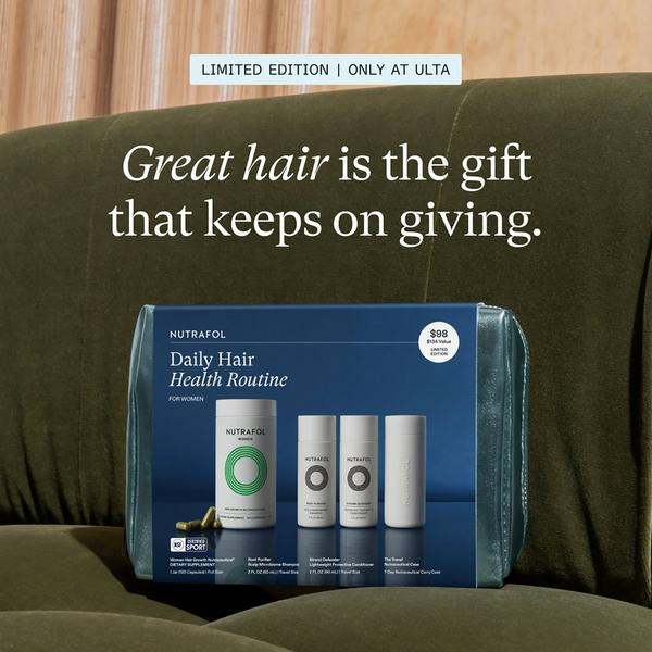 NUTRAFOL Women Daily Hair Health Routine Set #7