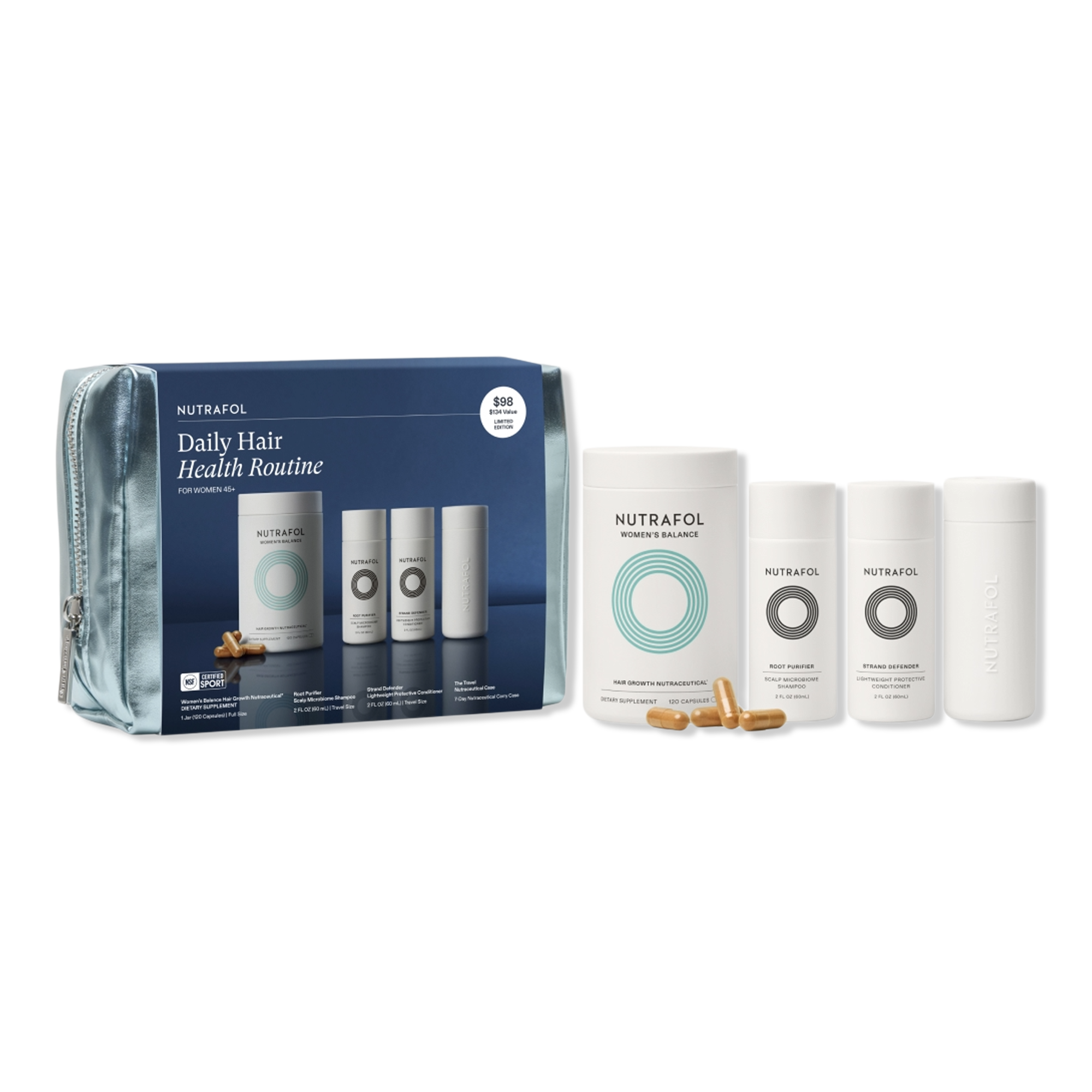 NUTRAFOL Women's Balance Daily Hair Health Routine Set #1