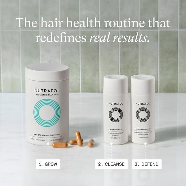 NUTRAFOL Women's Balance Daily Hair Health Routine Set #6