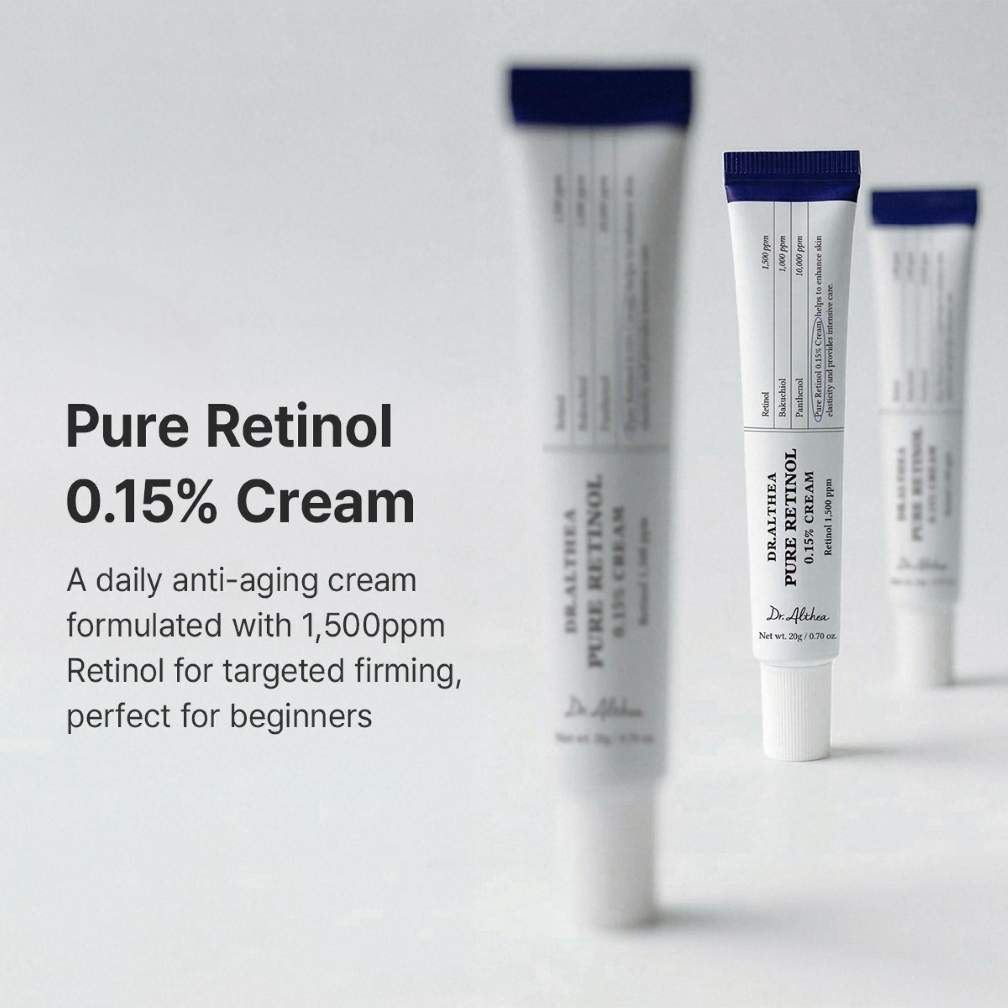 Крем с 0,15% чистого ретинола Dr. Althea Pure Retinol — фото 2