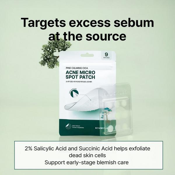 ROUND LAB Pine Calming Cica Acne Micro Spot Patch #4
