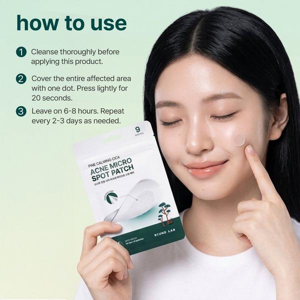 ROUND LAB Pine Calming Cica Acne Micro Spot Patch #5