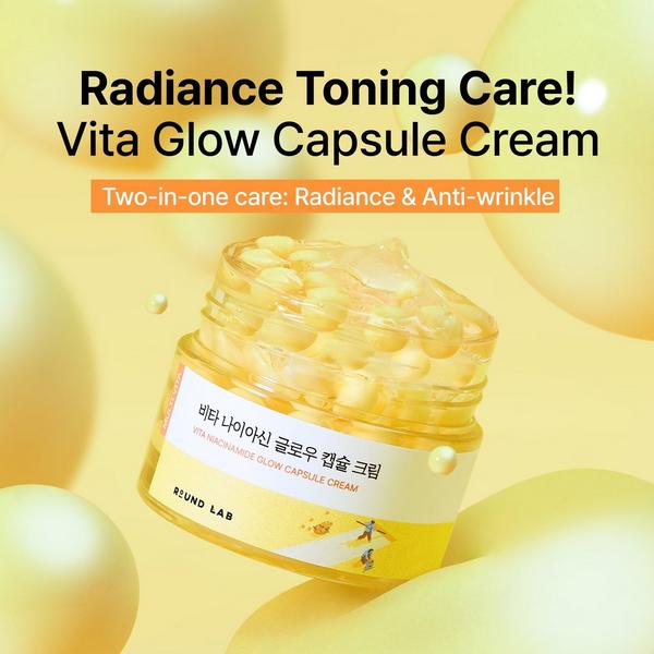 ROUND LAB Vita Niacinamide Glow Capsule Cream #2