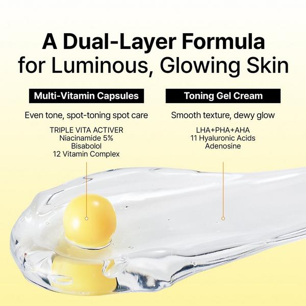 ROUND LAB Vita Niacinamide Glow Capsule Cream #3
