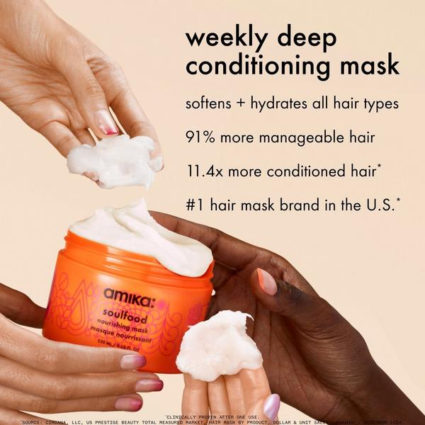 amika Nourish + Shine Legends Mask and Hair Oil Set #5