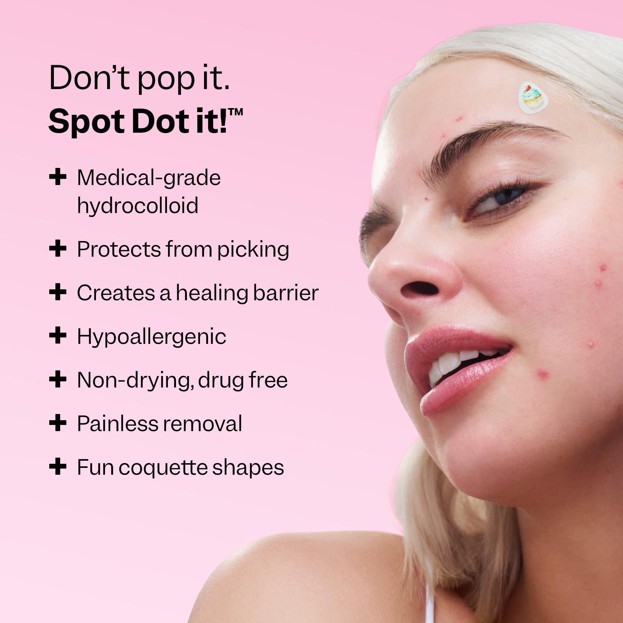 Точечные патчи от акне Peach Slices Acne Spot Dots, лимитированная коллекция Coquette — фото 5