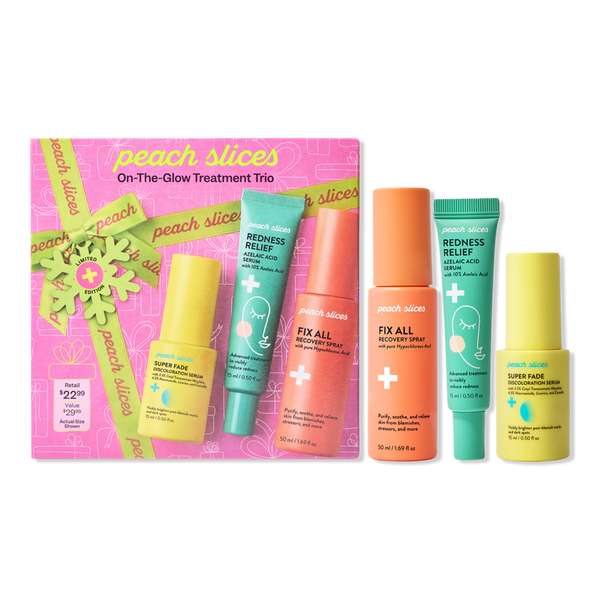 Peach Slices On-The-Glow Treatment Trio #1