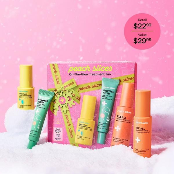 Peach Slices On-The-Glow Treatment Trio #2
