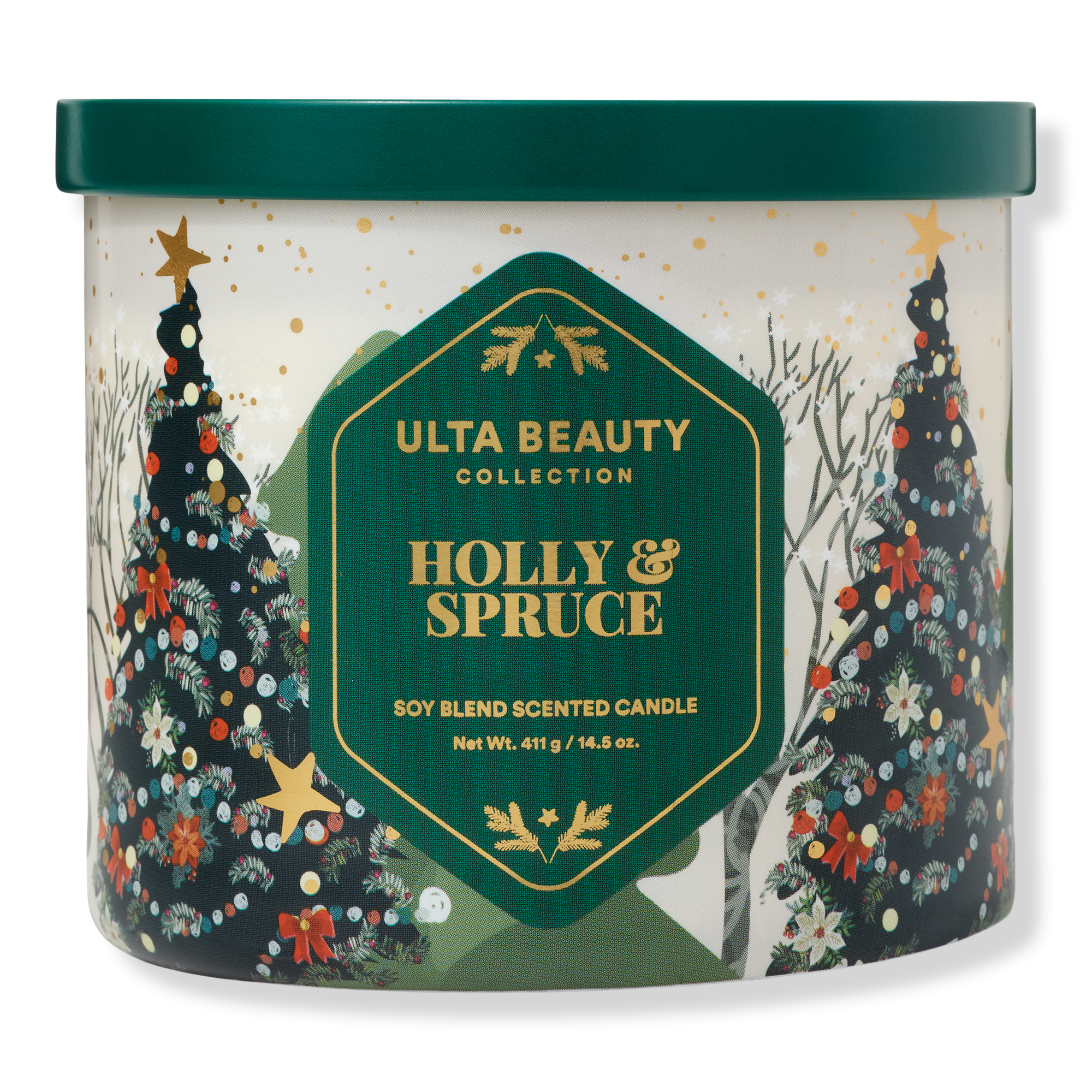 ULTA Beauty Collection Holly & Spruce 3-Wick Candle #1