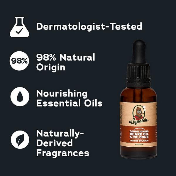 Dr. Squatch - Fireside Bourbon Conditioning Beard Oil & Cologne | Ulta ...