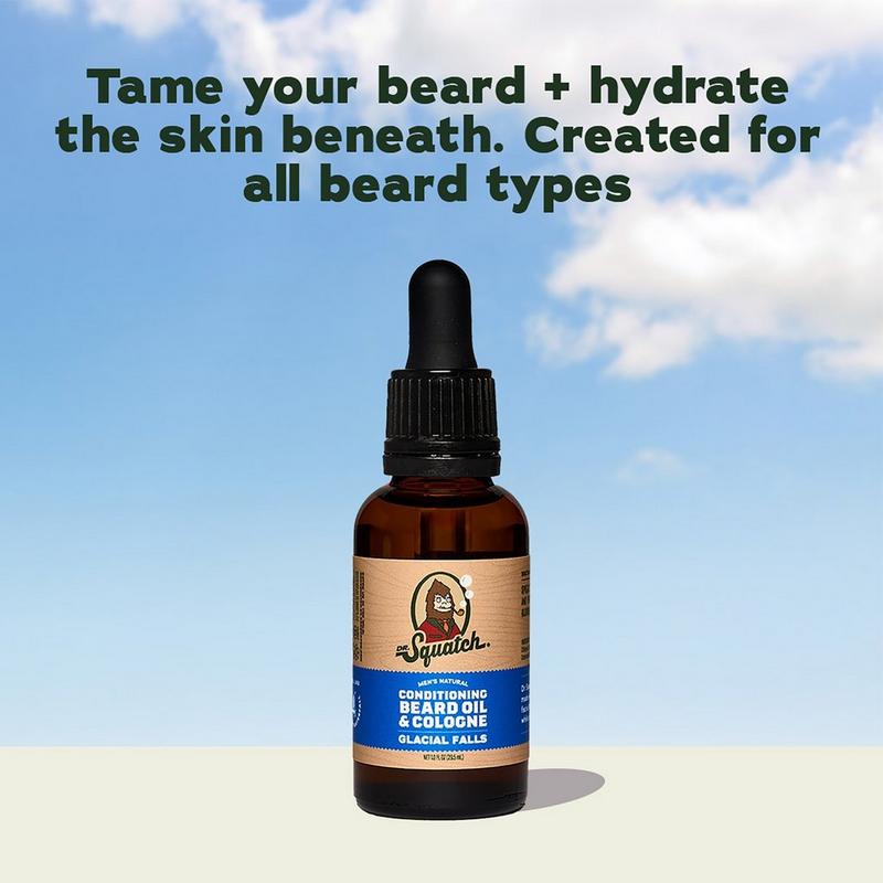 Dr. Squatch - Glacial Falls Conditioning Beard Oil & Cologne