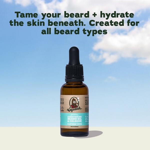 Dr. Squatch - Castaway Cove Conditioning Beard Oil & Cologne | Ulta Beauty