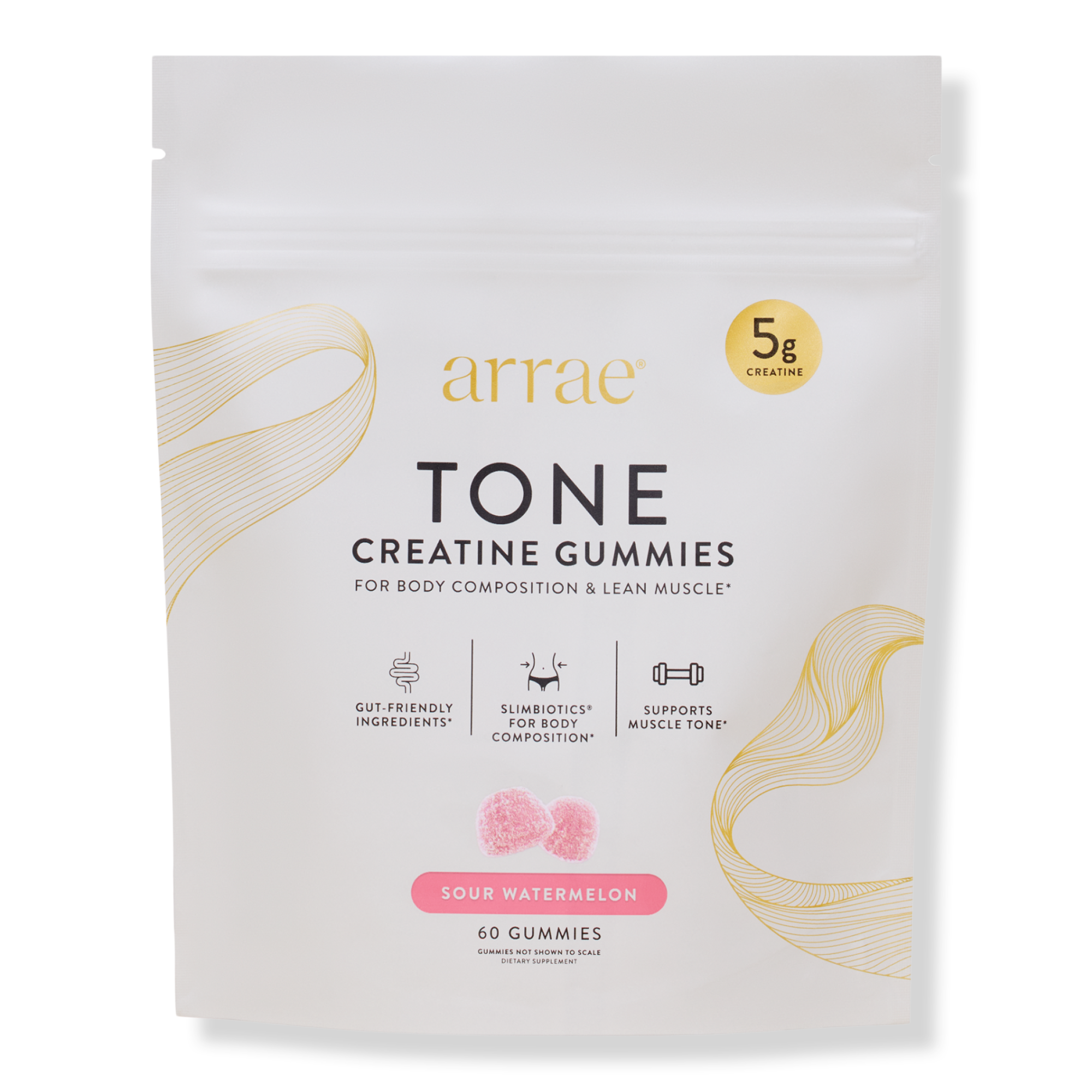 arrae Tone: Creatine Body Composition Sour Watermelon Gummies #1
