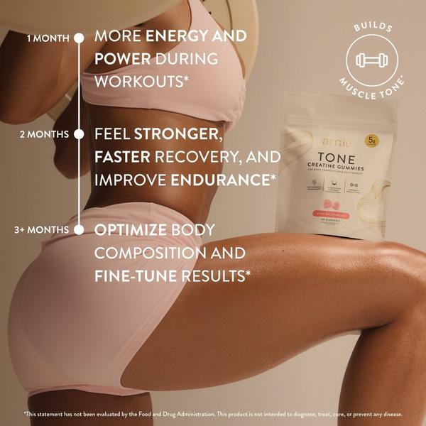 arrae Tone: Creatine Body Composition Sour Watermelon Gummies #3