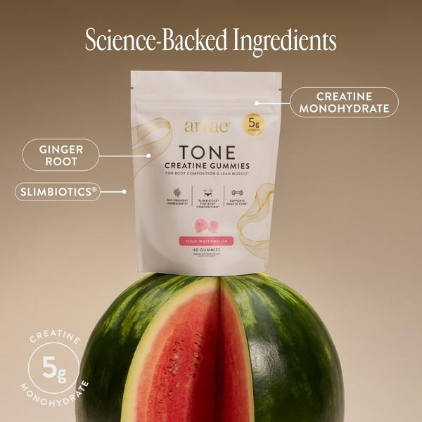 arrae Tone: Creatine Body Composition Sour Watermelon Gummies #4