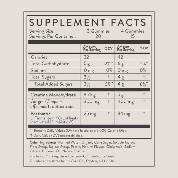 arrae Tone: Creatine Body Composition Sour Watermelon Gummies #6