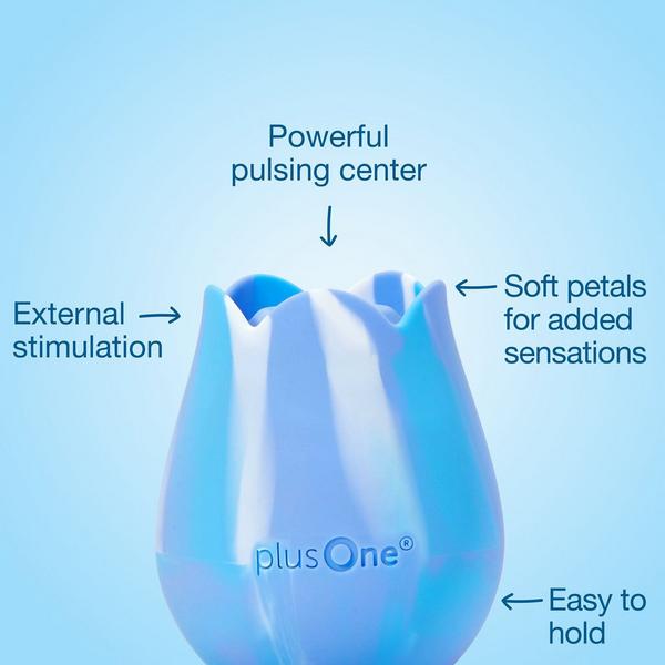 plusOne Tie Dye Rose Arouser Vibrator #5