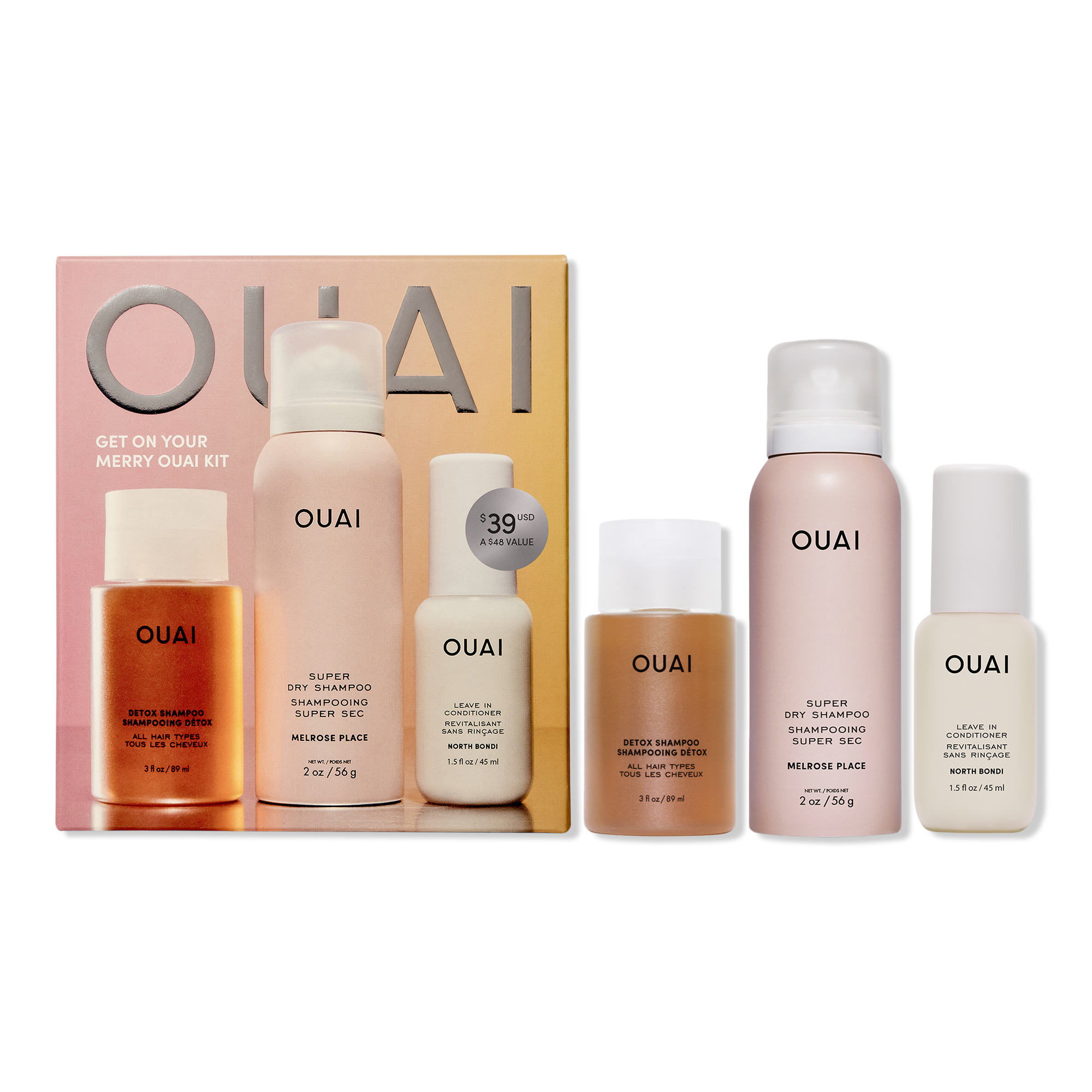 OUAI Get On Your Merry OUAI Kit #1
