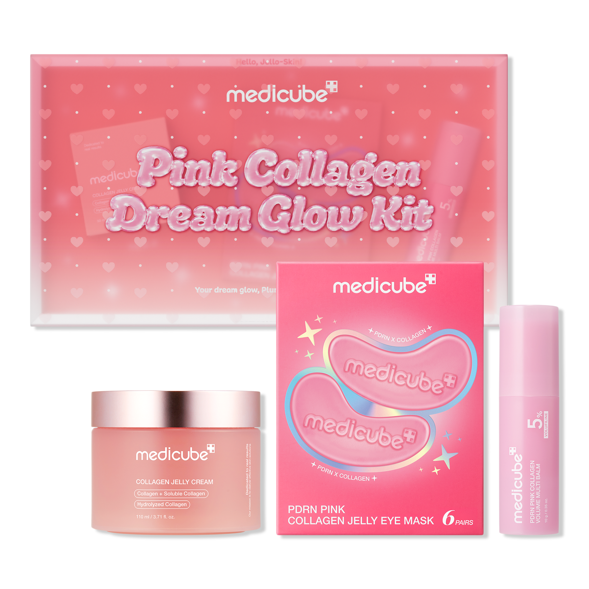medicube Pink Collagen Dream Glow Kit #1
