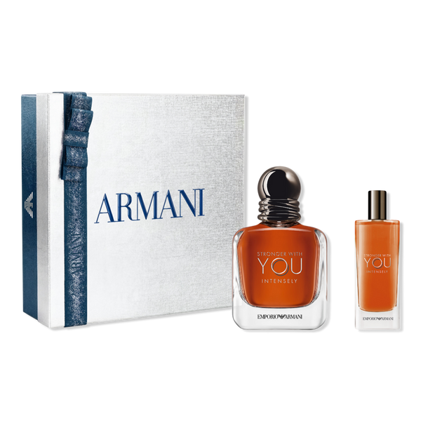 ARMANI Stronger With You Intensely Eau de Parfum 2 Piece Men's Fragrance Gift Set #1