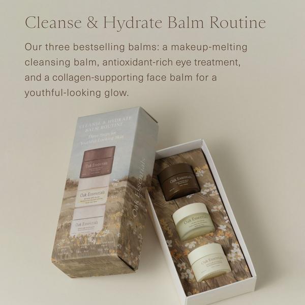 Oak Essentials Cleanse & Hydrate Face Balm Routine #3