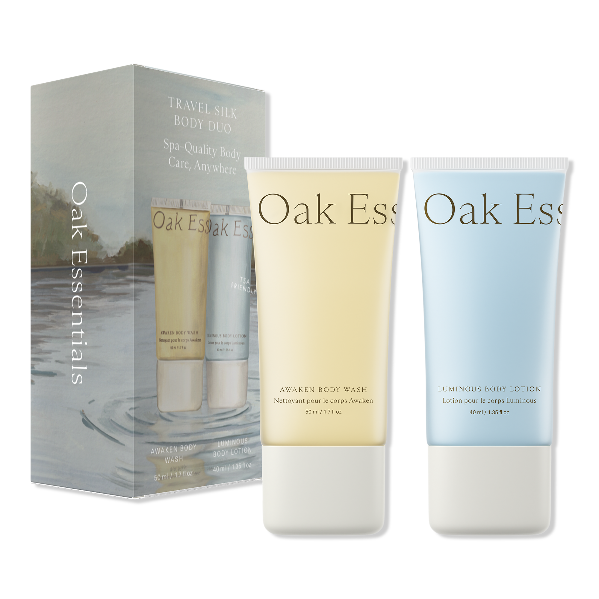 Oak Essentials Travel Silk Body Duo #1