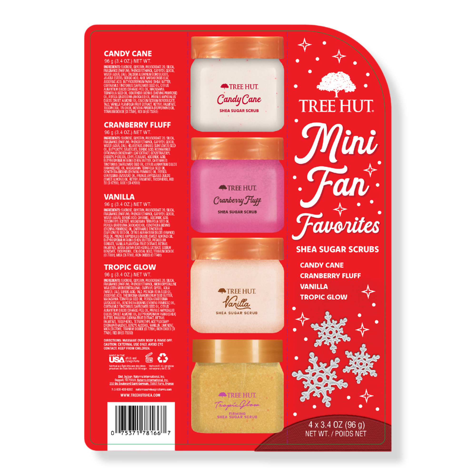 Tree Hut Holiday Mini Fan Favorites Gift Set #1