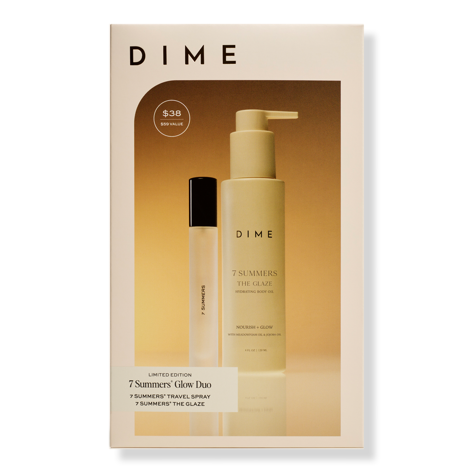 DIME Body Glow Duo Travel #1