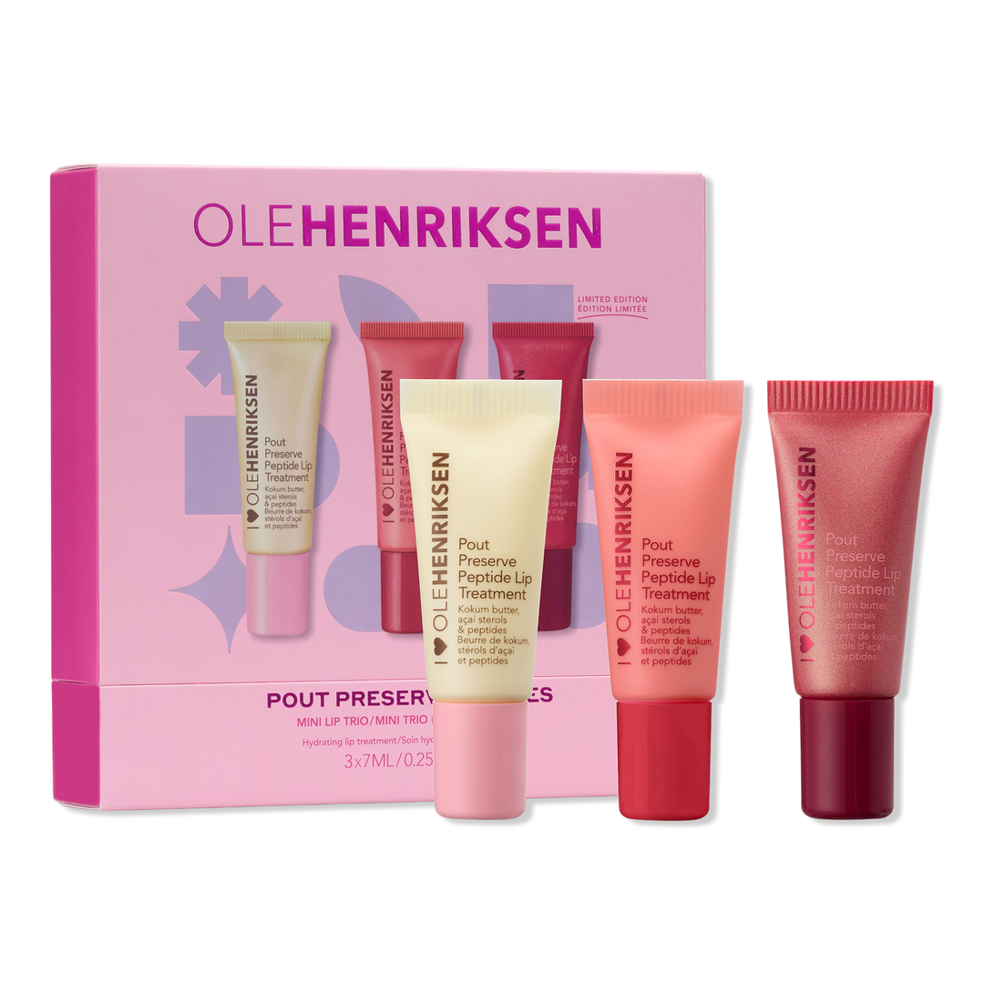 OLEHENRIKSEN Pout Preserve Mini Hydrating Peptide Lip Trio Set #1
