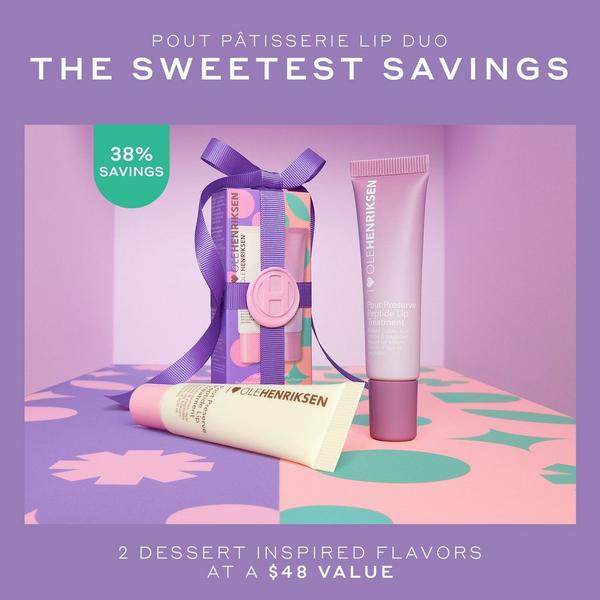 OLEHENRIKSEN Peptide Pâtisserie Pout Preserve Lip Duo #2