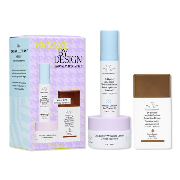 Drunk Elephant Bronze by Design: Hydrate, Nourish, and Glow Gift Set #1