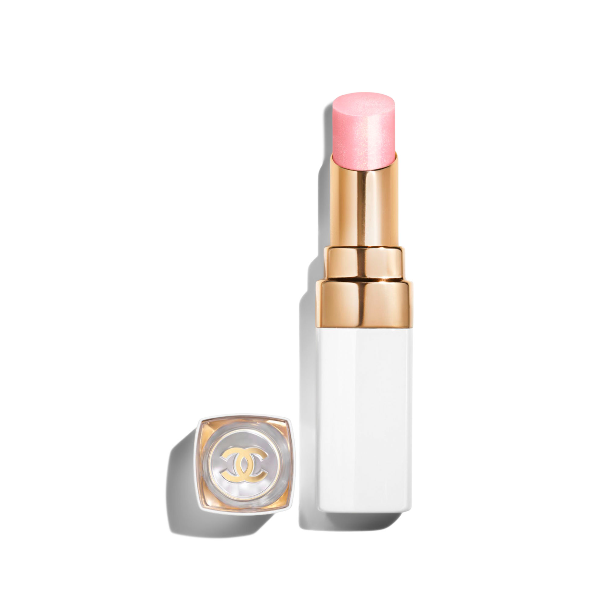 CHANEL ROUGE COCO BAUME SHINE Hydrating Beautifying Tinted Lip Balm - Buildable Color #1