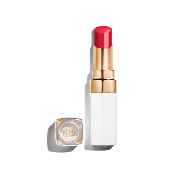 CHANEL ROUGE COCO BAUME SHINE Hydrating Beautifying Tinted Lip Balm - Buildable Color #1