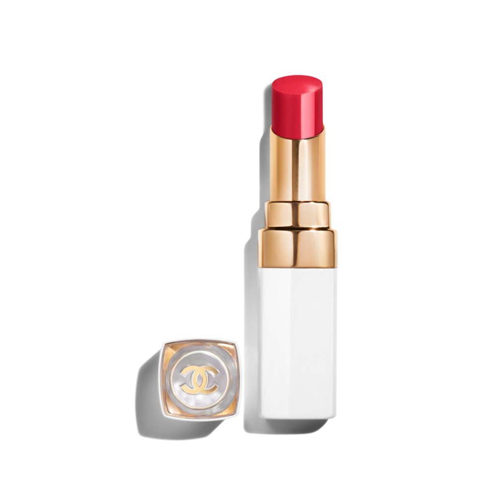CHANEL ROUGE COCO BAUME SHINE Hydrating Beautifying Tinted Lip Balm - Buildable Color - ELECTRIC VIBE