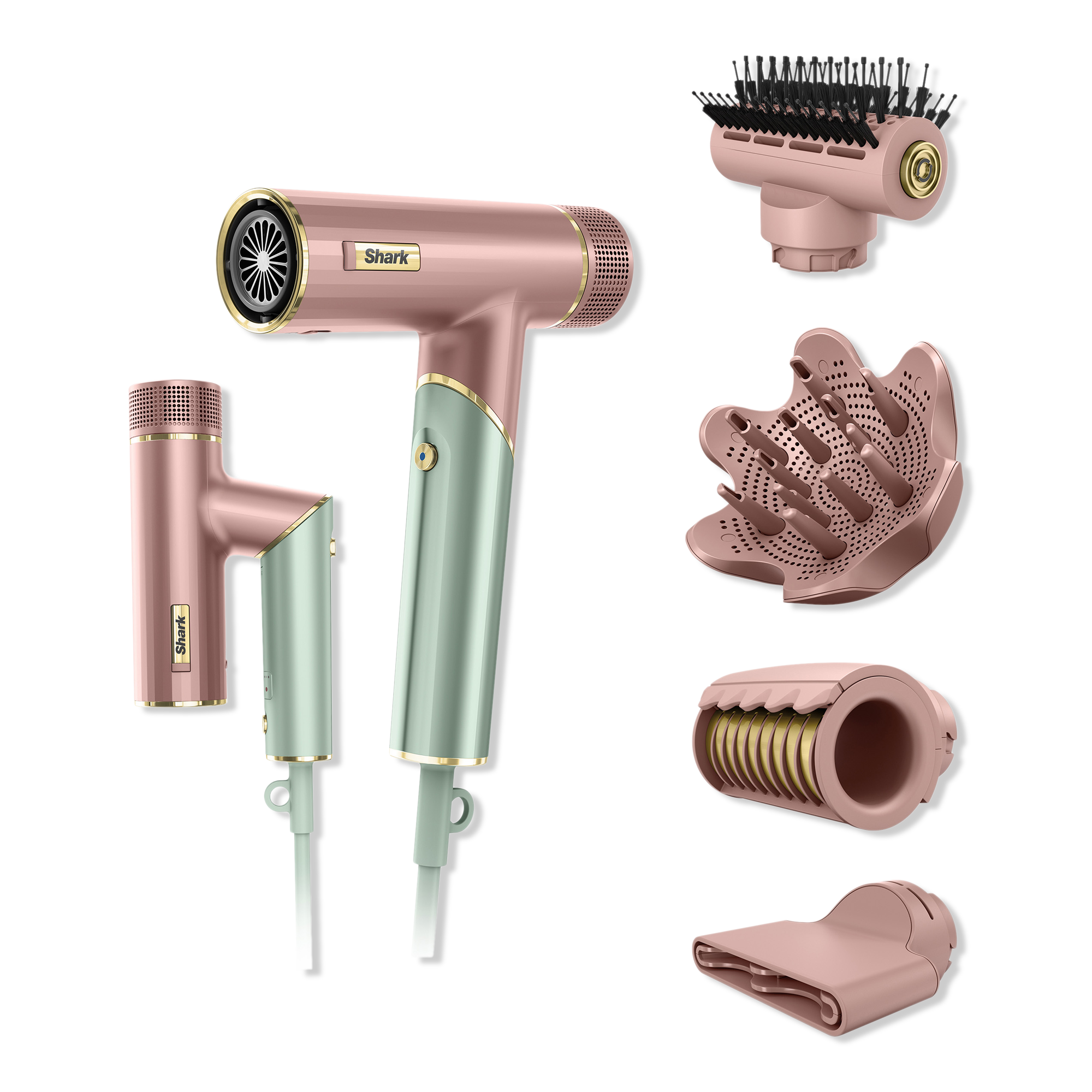 Shark Beauty SpeedStyle Pro FLEX Hair Dryer System in Strawberry Matcha #1