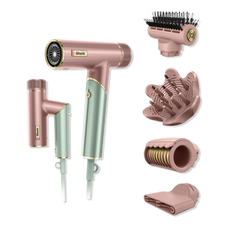 Shark Beauty SpeedStyle Pro FLEX Hair Dryer System in Strawberry Matcha