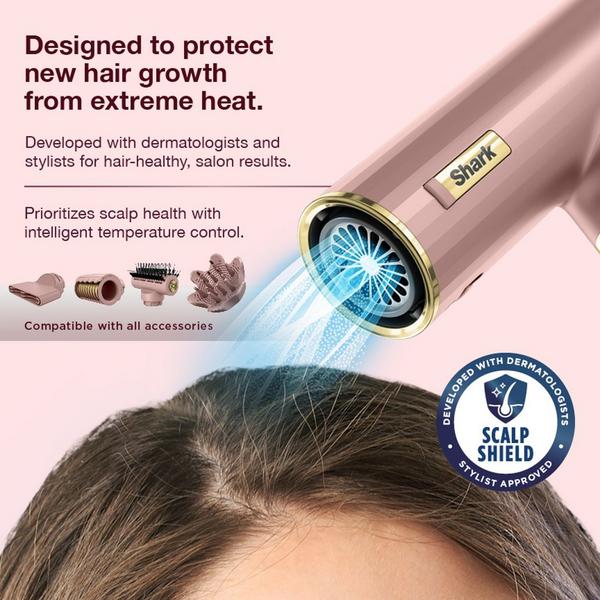 Shark Beauty SpeedStyle Pro FLEX Hair Dryer System in Strawberry Matcha #5