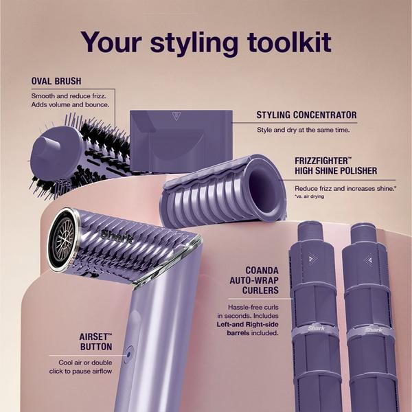 Shark Beauty FlexStyle IonCurl Ion Air Drying, Curling & Styling System #5