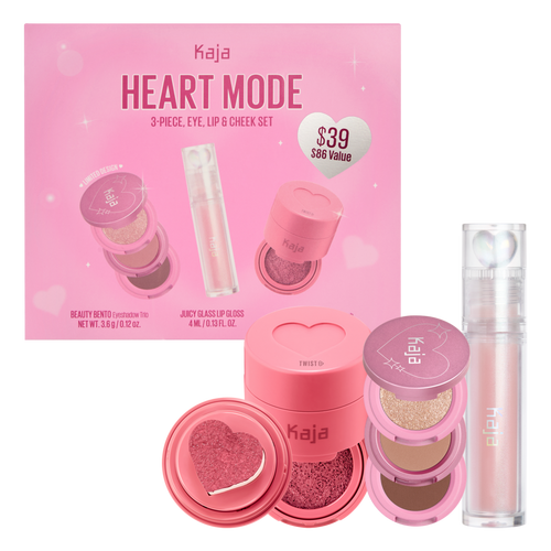 Kaja - Heart Mode - 3 Piece Eye, Lip & Cheek Set | Ulta Beauty