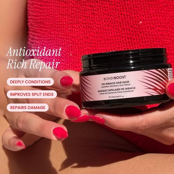 Bondi Boost Strawberry Gum Glass Hair Duo for Shine & Heat Protection #4