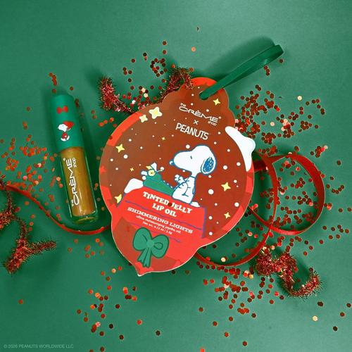 The Crème Shop - Shimmering Lights Peanuts Ornament Lip Oil | Ulta