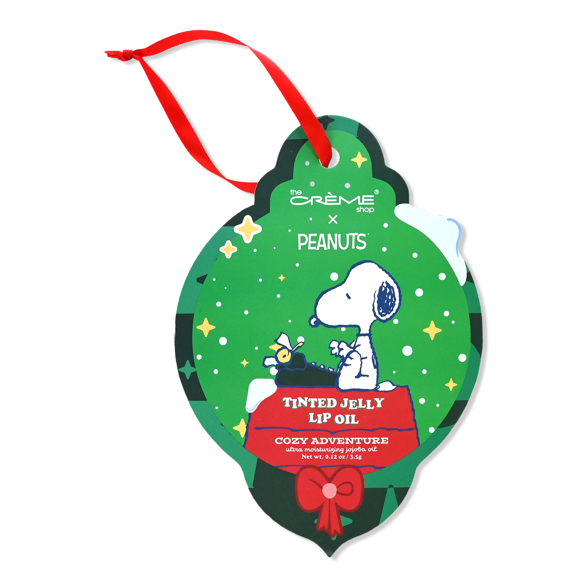 The Crème Shop Peanuts Ornament Lip Oil, цвет: Cozy Adventure — фото 1